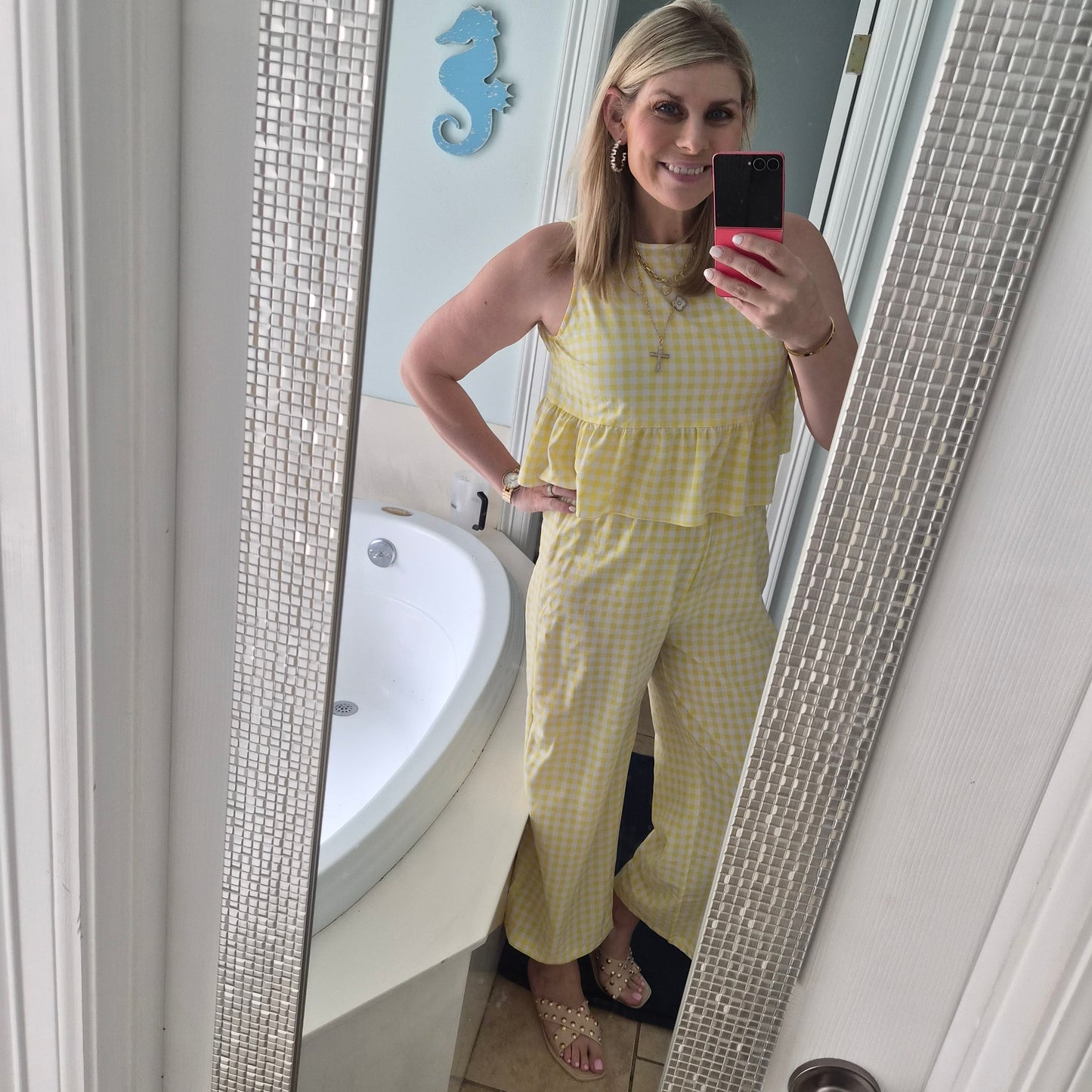 Gingham Set