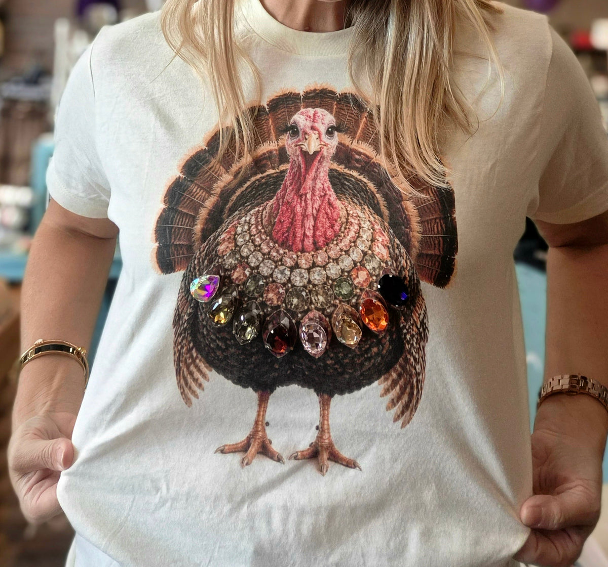 Bling Turkey Tee