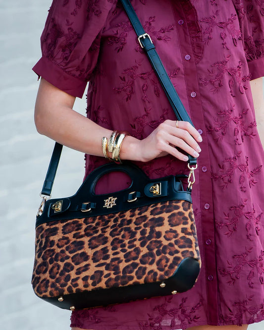 Savannah Handbag Spotted Saddle