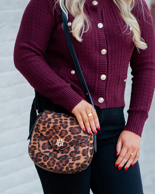 Sasha Handbag Spotted Saddle