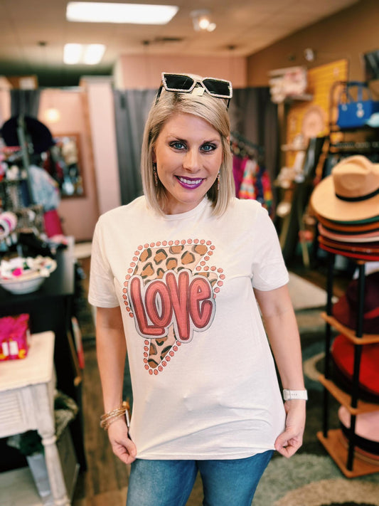 Leopard Love Tee