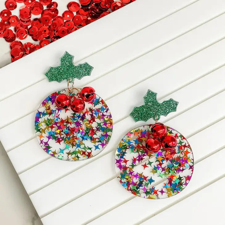 Prep Obsessed Holiday Earrings