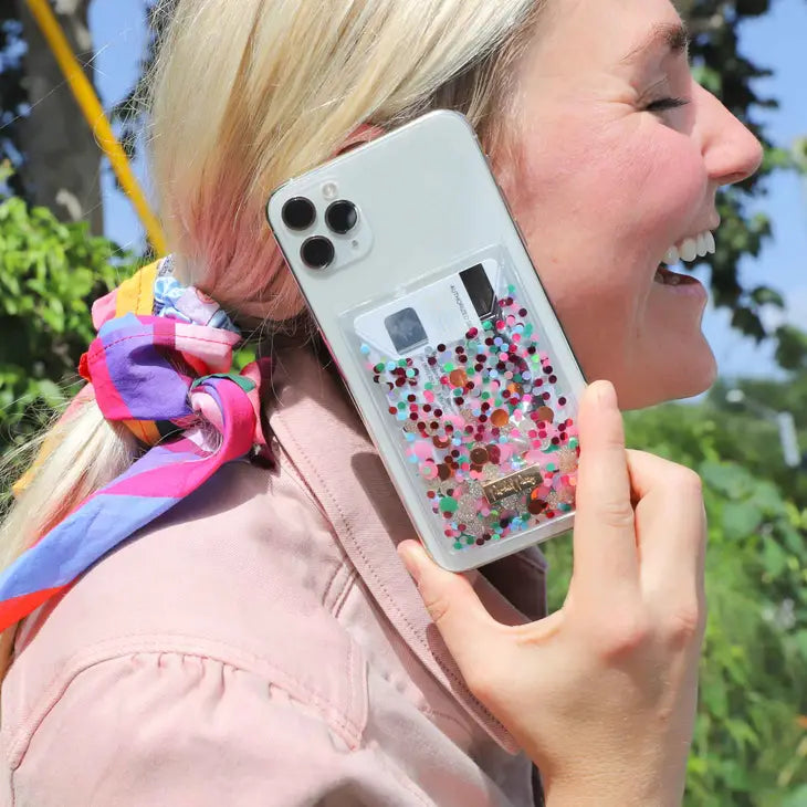 Confetti Phone Card Holder